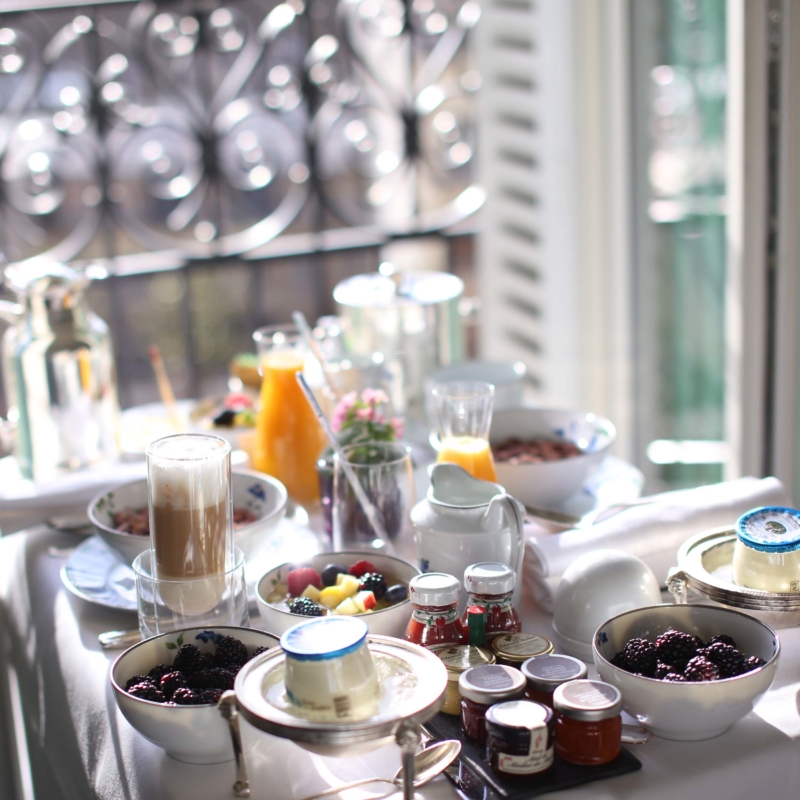 Frühstückstisch
