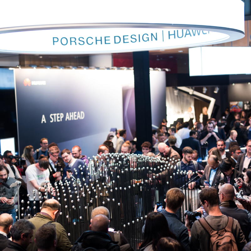 the huawei press conference in munich 2016 with the new huawei mate 9