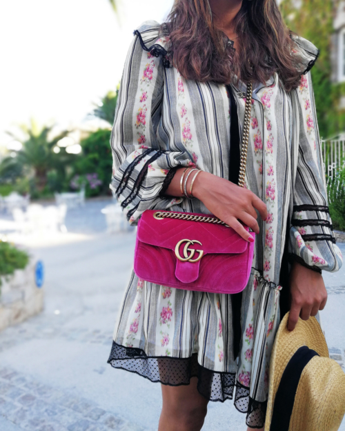 Guccistyle, Fashionblogger high end fashion, Gucci Marmont pink