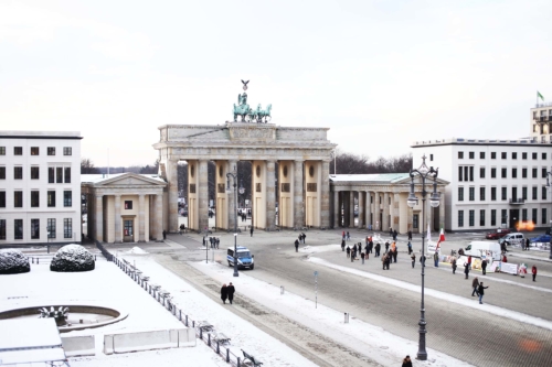 Schnee in Berlin